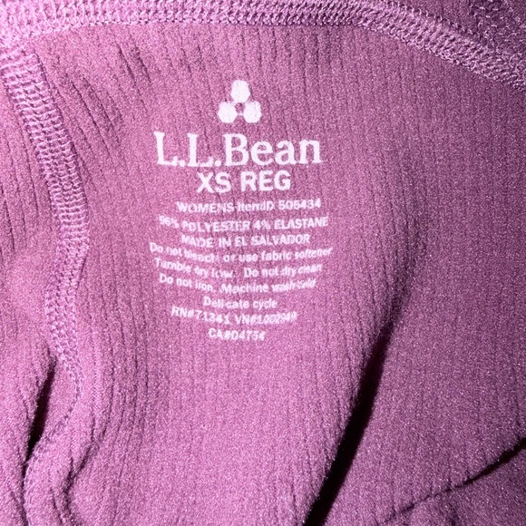 L.L. Bean Women’s Base Layer Leggings - Picture 4 of 4